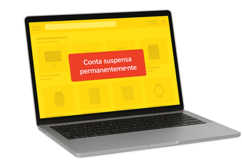 CONTA SUSPENSA MERCADO LIVRE 